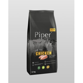 Суха храна Piper Super Premium Chicken за израстнали кучета със свежо пилешко месо 12 кг